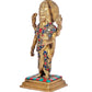 Brass Dhanvantari The Physician of Gods Brass Religious Statue Height 8 Inches