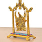 Metal Radha Krishna Idol on Swing Statue (Height : 7 Inch)
