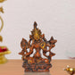 Brass Tara Devi Statue - for Worship, Meditation Spaces, Home Decor Office, or as a Thoughtful Spiritual Gift. (Height 4 Inch)