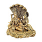 Fine Brass Maa Lakshmi with Lord Vishnu On Sheshnag Idol Statue for The Puja Temple at Home in Brass - (Height 5 Inch)