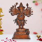 Brass Vira Ganesha with 16 Sixteen Hands Mudra in Brass Statue Hindu Deity Statue for Home Temple (Height : 23 inch)