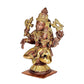 Brass Shiv Parvati Idol Statue for Temple Home Office Decor Gift Item Height : 7 inch