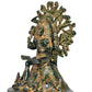 Brass Dakshinamurti Shiva Statue for Home Decor Temple Office Mandir, Height: 12 Inch