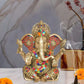 Brass Lord Ganesha Idol (Height 11 Inch)