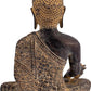 Brass Buddha Statue for Home Decor Idol Buddha, Height :10 Inch