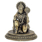 Fine Brass Hanuman JI Sitting Statue Idol Sculpture Statue Home Decor (Height: 3.5 Inch)