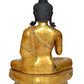 Brass Buddha Statue Handcrafted Spiritual Decor - Meditating Buddha Idol for Home Decor and Office (Height 21 Inch)