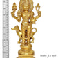 Brass Lord Shree Kal Bhairav Idol Pooja Shri Kaal Batuk Bhairava Puja Home Decor Bhirav Statue (Height 11.5 Inch)