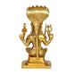 Brass Idol of Durga Mariamman Devi Height 8 inches