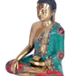 Bhumisparasha Mudra Brass Buddha Idol Statue Murti, Height 15 inch