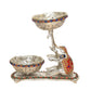 Metal Elephant Dry Fruit Bowl Showpiece Silver Polish Finish for Home Decor Room Table & Gift Diwali,Raksha Bandhan (Height 8 Inch)