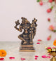 Brass Varaga Lakshmi Varaha Carrying Bhudevi Statue |Avatar of Bhagawan Vishnu| for Home, Mandir Pooja Decor Idol (Height: 4 Inch)