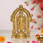 Brass Lord Tirupati Bala Ji Idol Statue for Home Temple Office Decor Figurine Showpiece (Height 7.5 Inch)