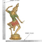 Brass Shiv Parvati Dancing Statue Idol for Temple Home Office Decor Idols (Height :15 Inch)