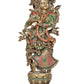 Brass Radha - Big Size - Brass Radha Murti Idol Statue Sculpture for Home Office Pooja Mandir Decor (Height 29 inch)