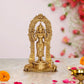 Brass Lakshmi Laxmi Statue Standing Idol Murti for Home Temple Office Mandir, (Height: 9.5 Inch)