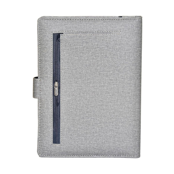 Office Executive Organizer Diary 2027 Organizer Daily Planner with Back Zip Pocket and Calculator, 25 cm Study Setting