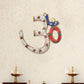 Brass OM Wall Hanging Sculpture (Height: 8 Inch) (Multicolor 1)