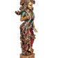 Large Slim Radha Given Blessing Position Showpiece for Home Decoration Multicolour in Resin Height 14 inch