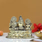 Bronze Shiv Parivar Shiva Family Idol Family for Home Decor Mandir Pooja Showpiece (Height 4 Inch)