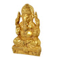 Brass Ganesha Wall Hanging for Home Decor Diwali Gifts,Diwali, for Pooja,Temple Decor (Height 7 Inch)