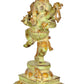 Brass Dancing Ganesha Ganesh Murti Idol Statue for Home Decor (Height 17 Inch)