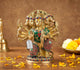 AONA Brass Panchmukhi Hanuman Idol