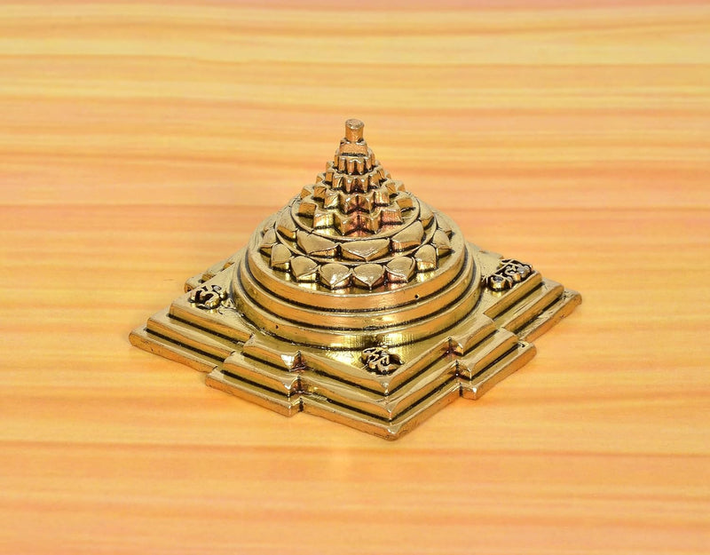 Bronze Shri Yantra (Height 2 Inch)