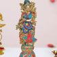 Brass Radha - Big Size - Radha Rani Murti Idol Statue Sculpture for Home Office Pooja Mandir Decor (Height 29 inch)