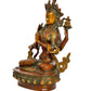 Brass Tara Devi Statue - for Worship, Meditation Spaces, Home Decor Office, or as a Thoughtful Spiritual Gift. (Height 9 Inch)