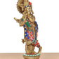 Brass Lord Krishna Idol Playing Flute (Height 15 Inch)