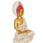 Resin Lord Buddha Idol Sculpture for Home Decor Decorative Showpiece (Height 11 Inch)