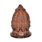 Brass Lord Shiva 9 Faces Stupa Brass Idol Home Decor Figurines (Height 4.5 inch)