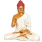 Resin Buddha Statue for Table Decor Living Room Home Decor and Office (Height: 14 Inch)