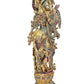 Lord Krishna Idol Krishna, Figurine Sculpture Home Office Temple Best Gift Item in Brass Height : 30 Inch