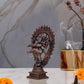 Copper Idol Natraja Dancing Shiva Idol Decoretive Showpiece for Home and Office (Height: 4.5 Inch)