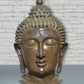 Brass Buddha Head Statue for Table Decor Living Room Home Decor and Office (Height: 29 Inch)