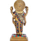 Brass Dhanvantari The Physician of Gods Brass Religious Statue Height 8 Inches