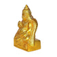 Brass Kuber Idol Statue Showpiece for Home Office Golden Height 4.5 Inches