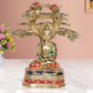 Brass Buddha Tree Decorative Showpiece Buddha Tree Home Decor Office Table Item Height 20 Inch