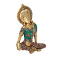 Brass God Indra Dev Statue, Height - 7.5 inches