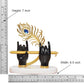 Resin Black Krishna Ji Hands with Flute Figurine (Height: 7 Inch)