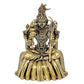 Fine Brass Goddess Rajarajeshvari Idols, Tripura Sundari Murti, Lalita Devi, Rajarajeshwari Sculpture, Raj Rajeshvari Statue,Height : 4 inch