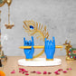 Resin Krishna Ji Hands with Flute Figurine (Height: 7 Inch)