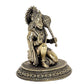 Fine Brass Hanuman JI Sitting Statue Idol Sculpture Statue Home Decor (Height: 3.5 Inch)