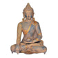 Brass Buddha Statue Idol Bhumisparsh Buddha Idol Statue Murti Height : 11.5 Inches