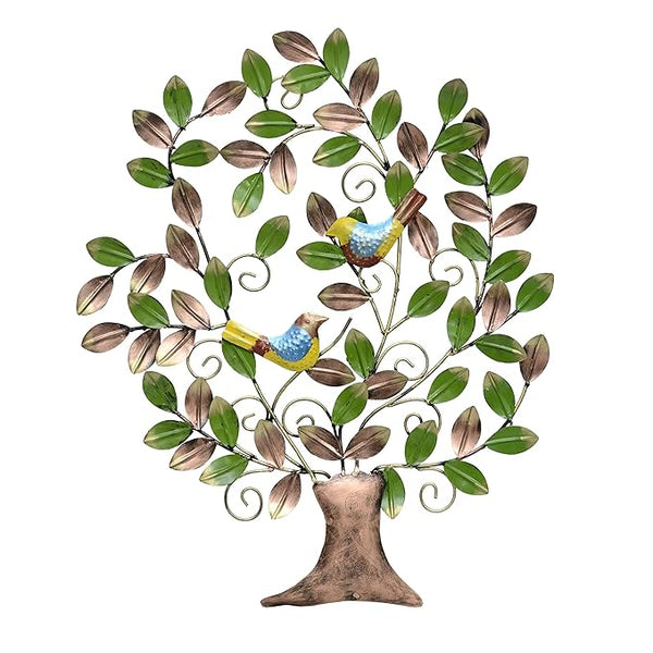 Iron Tree Wall Hanging home decor (Height: 31 Inches) Mandir Setting