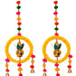 Kalash for Door Entrance with Bells Door Hangings Pair for Home Decor Diwali Decor Diwali Home Decoration Door Hangings for Entrace Door (Height: 16 Inch)