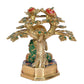 Brass Buddha Tree Decorative Showpiece Buddha Tree Home Decor Office Table Item Height 20 Inch