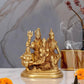 Brass Shiv Parivar Shiva Family Idol Family for Home Decor Mandir Pooja Showpiece Statue (Height 5 Inch)